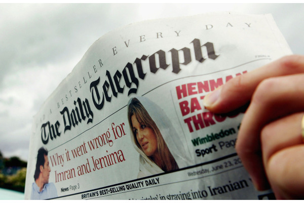 英国を代表する新聞「デイリー・テレグラフ」が売りに出される、5億ポンドを超える値が付くか? 画像