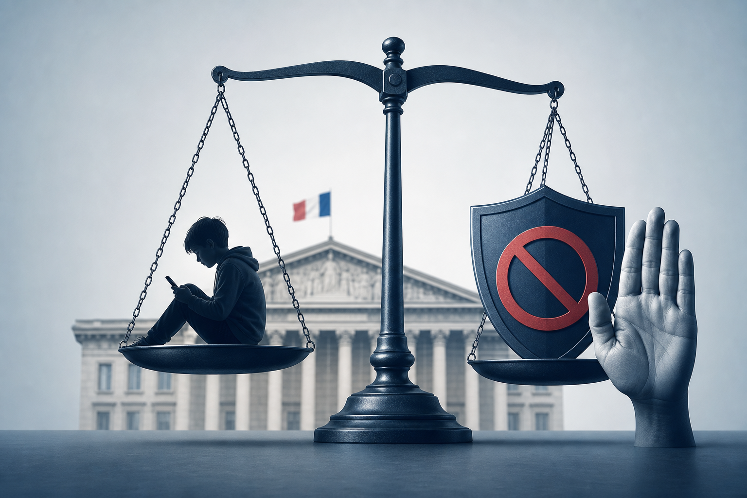 フランス議会、15歳未満のSNS利用禁止法案で合意　9月の新学年開始までの施行を目指す