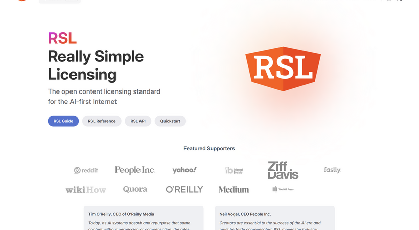 米大手メディア4社がAIライセンス連合「RSL」に参画──「個別交渉」から「標準化」への転換