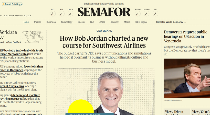 グローバルなニュースブランドを目指すセマフォー、3年で黒字化達成し新たに3000万ドルを調達