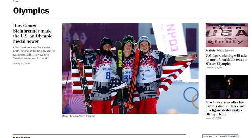 「ワシントン・ポスト」冬季オリンピック現地取材を断念　経営危機が深刻化か