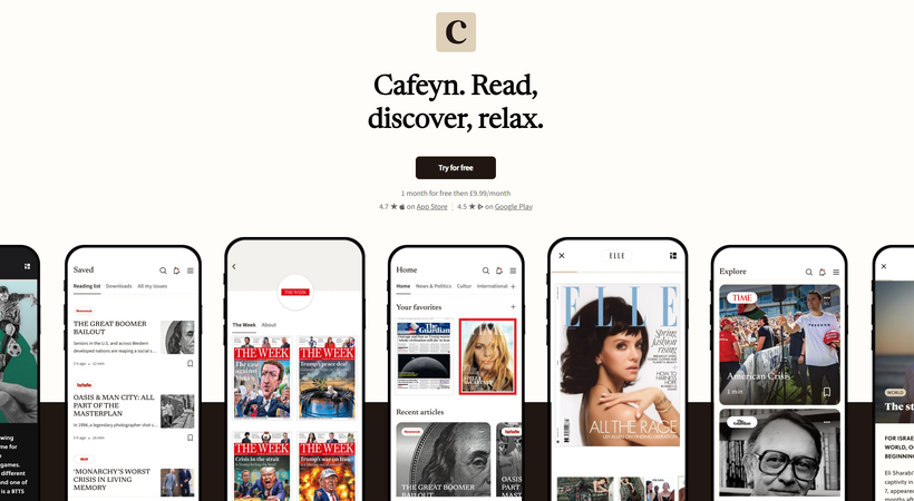 仏Cafeynが雑誌サブスクReadlyの買収完了、売上1億ユーロ・250万ユーザーの欧州最大出版コンテンツバイヤーに