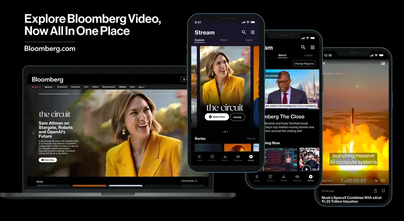 Bloomberg、AIでライブ動画広告にリアルタイム文脈ターゲティングを拡張