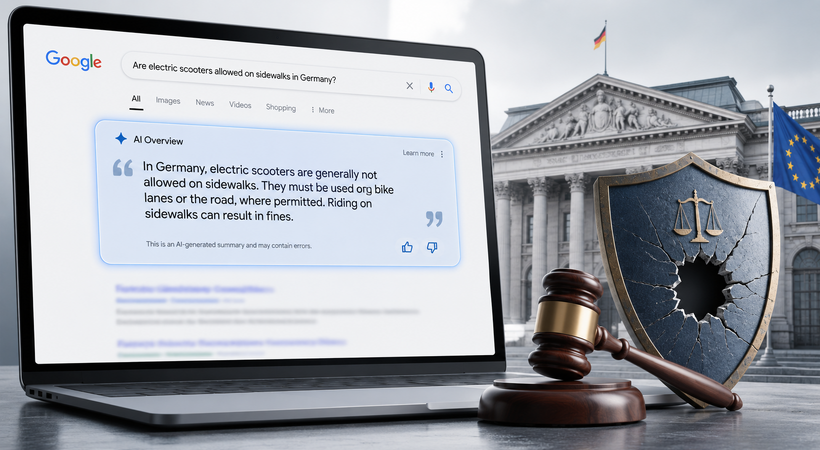 独裁判所がGoogleのAI要約を「自身の発言」と認定、検索免責の枠組みに風穴