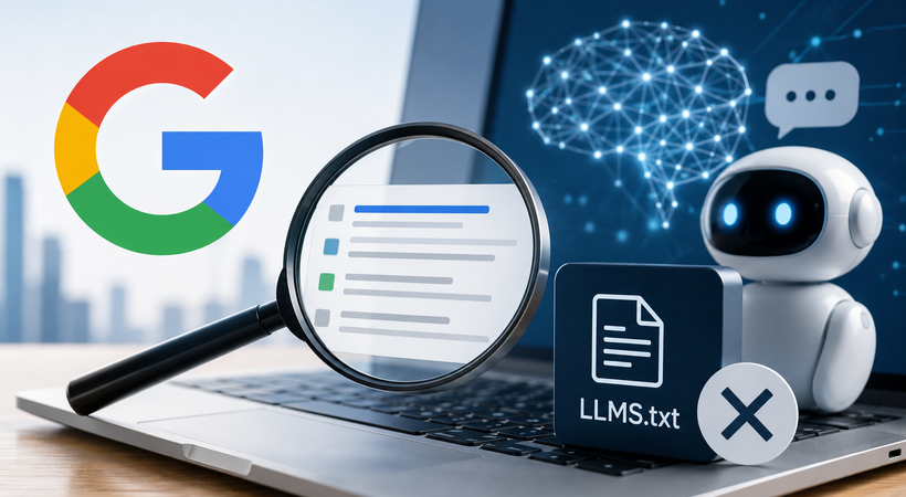 Google、LLMS.txtは検索順位に影響しないと明記　AI検索でも従来SEOが基本に
