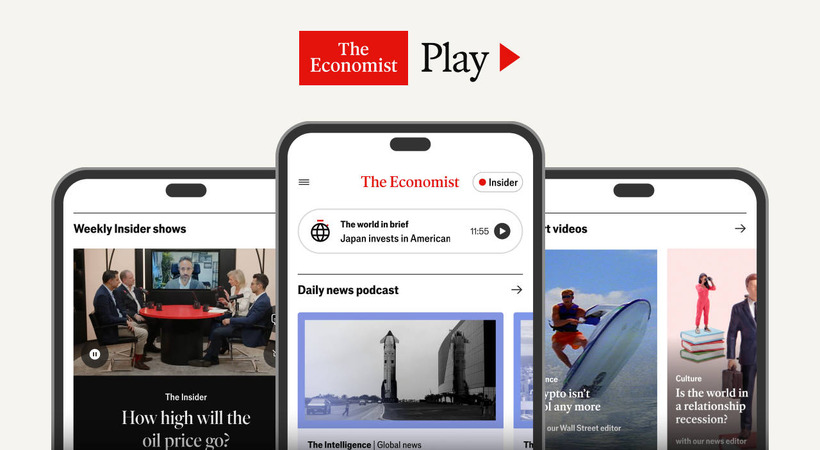 エコノミスト、低価格マルチメディア購読アプリ「Play」を4カ国で試験展開