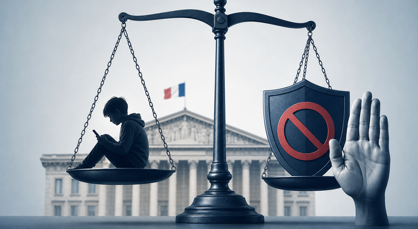 フランス議会、15歳未満のSNS利用禁止法案で合意　9月の新学年開始までの施行を目指す