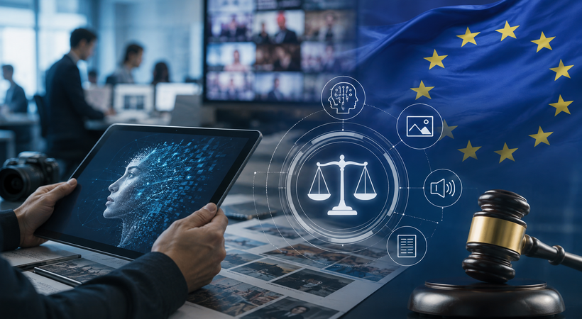 EU AI法第50条が8月2日に適用開始、AI生成コンテンツへの透明性義務をメディア企業はどう受け止めるべきか
