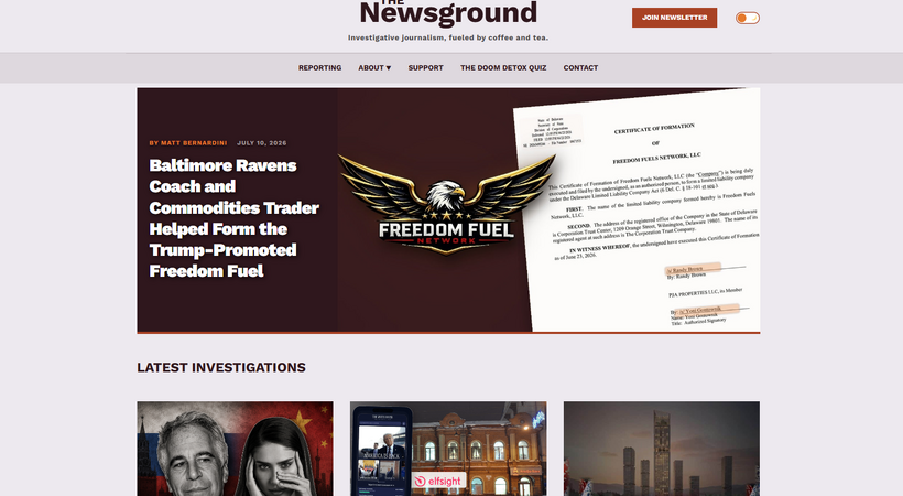調査報道をコーヒーで支える、The Newsgroundが示す「物理商品×メディア」の収益実験