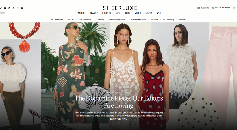 英Future plc、ファッション・ビューティー特化のSheerLuxeを買収　クリエイターエコノミーとの融合加速