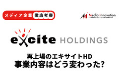 【メディア企業徹底考察 #102】エキサイト再上場決定、上場廃止前と事業内容はどう変化した？ 画像