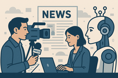 AIの進化がジャーナリズムに与える影響、アメリカ人の半数が「ネガティブな未来」を予測 画像