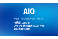 Hakuhodo DY ONEら3社、AI検索におけるブランド情報最適化の実証実験を開始 画像