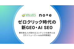 AI検索時代に人が訪れるコンテンツの条件とは？noteとヴァリューズの共同調査が明らかに 画像