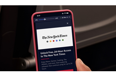 ニューヨーク・タイムズ、デルタ航空と複数年のコンテンツ配信契約——「機内」を購読者獲得の接点に 画像