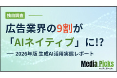 広告業界の9割が生成AIを業務活用、約6割が「毎日利用」…アイズが468名対象の実態調査を公開 画像