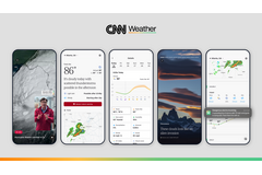 CNN、初の単独ライフスタイル製品として天気アプリ「CNN Weather」を公開――ケーブル離れの中で消費者直結戦略を加速 画像