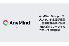 AnyMind Group、Q2営業利益93%増 法人ブランド支援とM&A効果で増益基調に転換 画像
