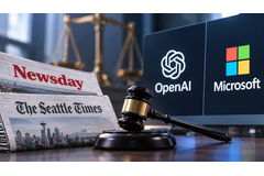 米ニューズデイとシアトル・タイムズがOpenAIとマイクロソフトを提訴、著作権侵害を主張 画像
