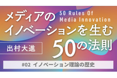 イノベーション理論の歴史…「メディアのイノベーションを生む50の法則」(#02) 画像