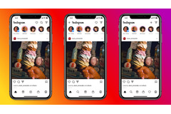 Instagram、新しい画面デザインをテスト中…「Reels」や「ショップ」タブが追加 画像