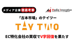 【メディア企業徹底考察 #42】「古本市場」のテイツー、EC特化会社の買収でV字回復を果たす 画像