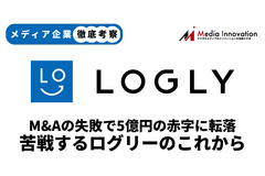 【メディア企業徹底考察 #46】転職メディア買収の失敗と薬機法対応でログリーが5億円の大赤字に急転直下 画像