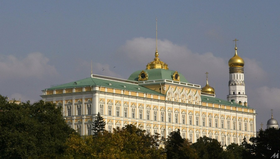 <p>モスクワのクレムリン宮殿(Photo By Ian Walton/Getty Images)</p>