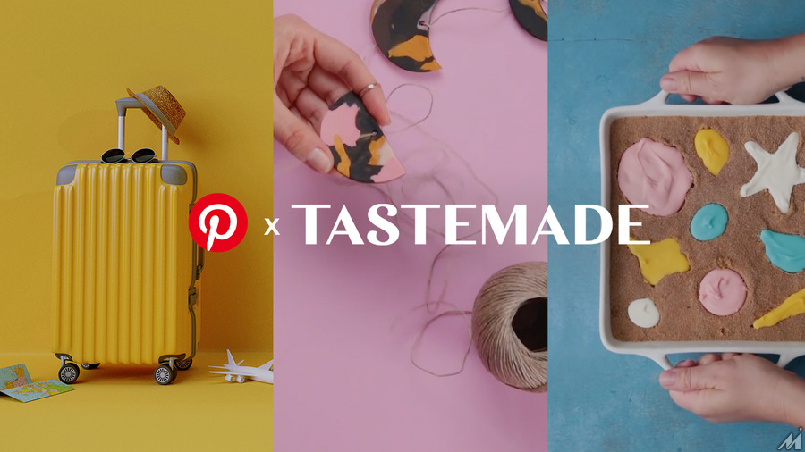 PinterestとTastemadeが提携へ　クリエイター、コンテンツシリーズ、ライブ配信の規模を拡大