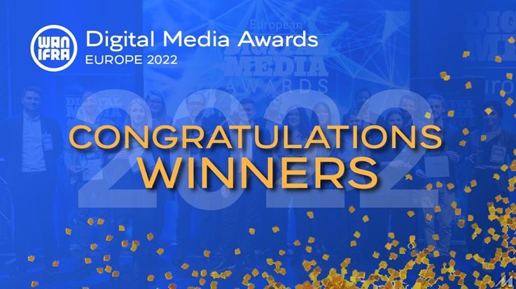 「2022欧州デジタルメディア賞」欧州のメデイア業界団体WAN-INFRAが発表