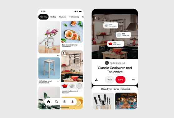 Pinterestがショッピング機能を強化　ピンからの商品購入が手軽に