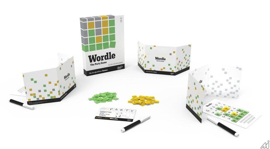 ニューヨーク・タイムズの「Wordle」がボードゲームに、ハスブロと提携