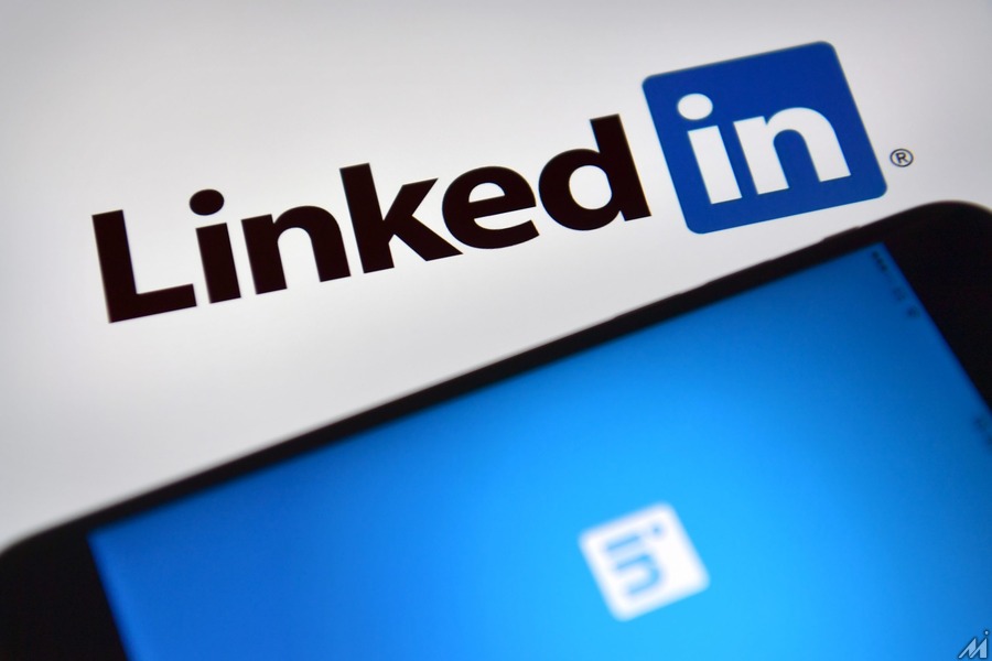 <p>ビジネスSNSのLinkedIn(Photo by Carl Court/Getty Images)</p>