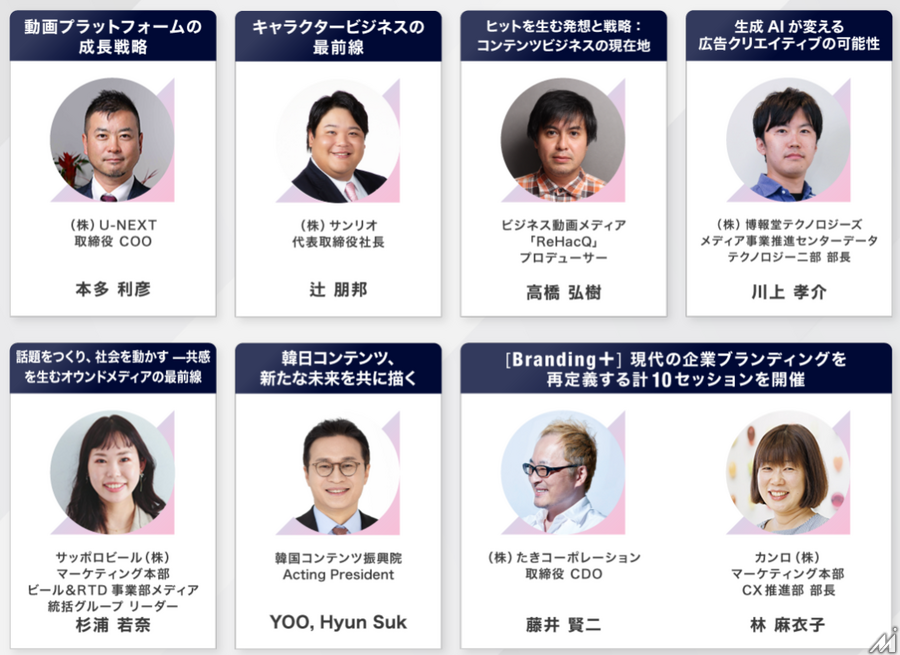 「コンテンツ東京2025」が7月2日～4日開催・・・6大専門展＋新エリア「CONTENT Hub」でビジネスを加速