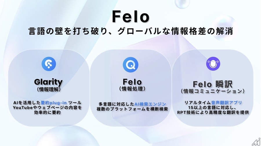 日本発の次世代AI検索プラットフォームFelo、15億円の資金調達を実施・・・非英語圏のAI情報格差を解消