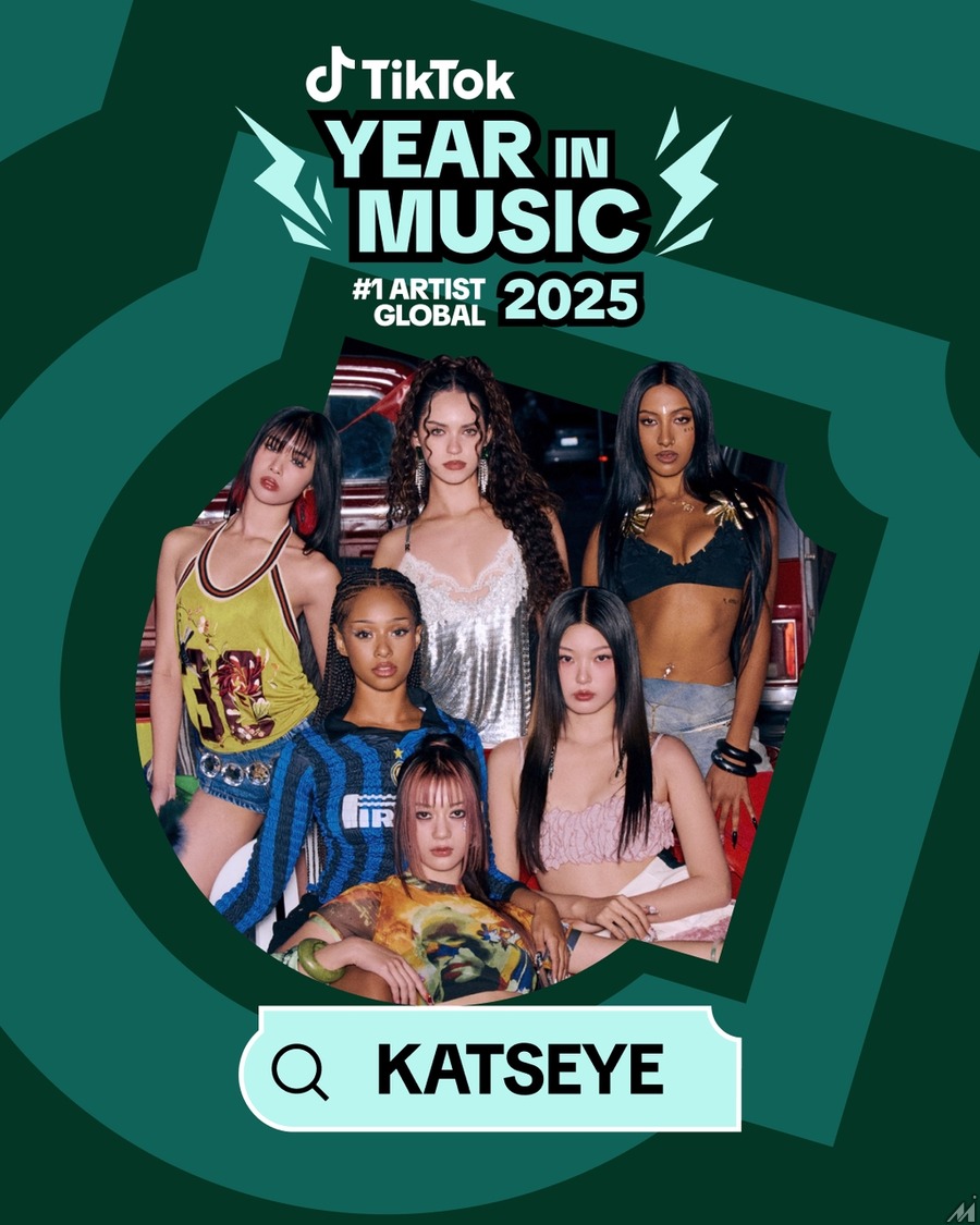 TikTok、2025年の音楽トレンドを発表—日本1位は「超ときめき♡宣伝部」