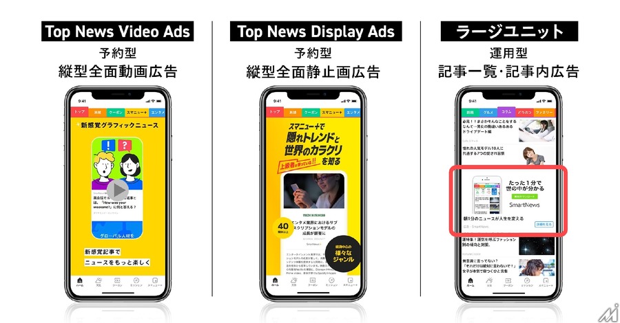 SmartNews Ads、専念視聴を活かした新広告ソリューション2種を提供開始