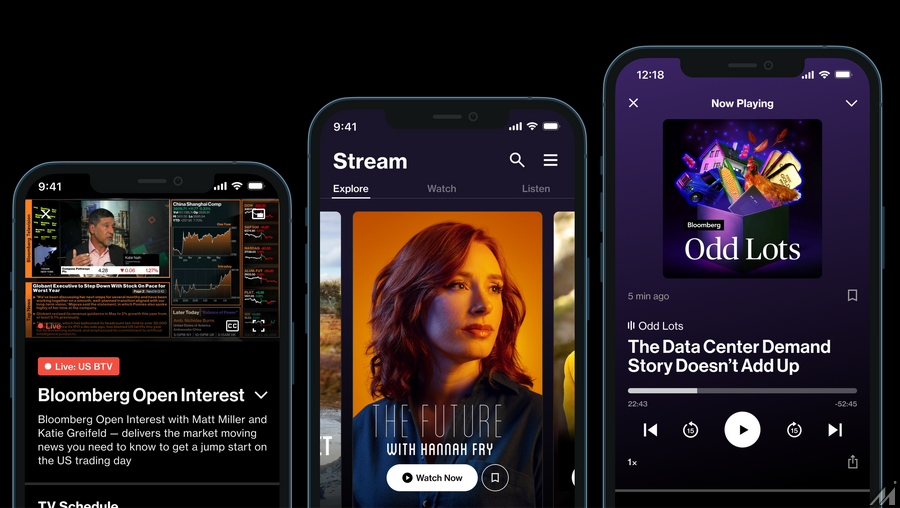 ブルームバーグ、2025年度は売上6%増——動画プラットフォーム刷新で「プレミアム化」加速