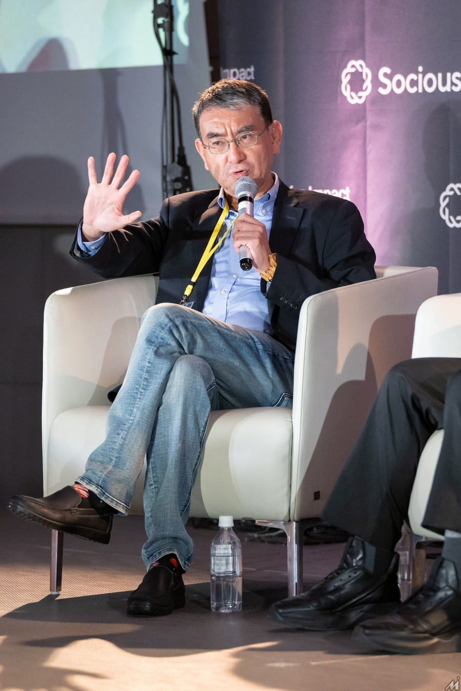 河野太郎氏「オンライン広告詐欺、議員立法で1ヶ月施行を」——SmartNews鈴木健氏と対談