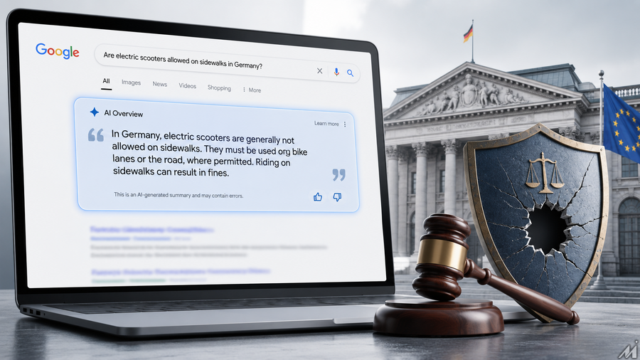 独裁判所がGoogleのAI要約を「自身の発言」と認定、検索免責の枠組みに風穴