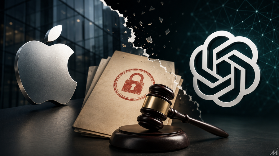 アップルがOpenAIを営業秘密窃取で提訴、組織的な犯行と断定