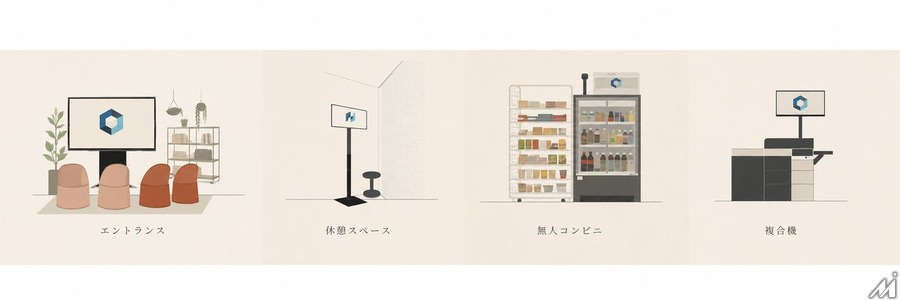 オフィス内広告「Office Vision」設置2,100面に拡大、想定リーチ260万人規模へ