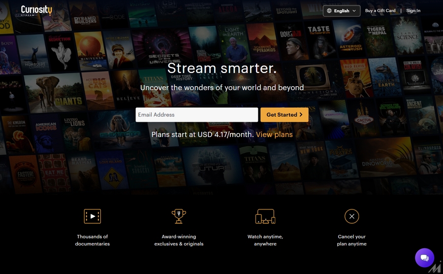 科学や歴史をテーマにした作品を制作するCuriosityStream、AI学習データライセンス収益が48%増