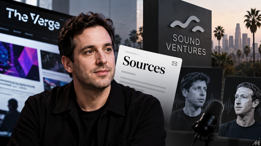 テック記者アレックス・ヒース氏がVC「Sound Ventures」のパートナーに、ニュースレター「Sources」は独立運営を継続