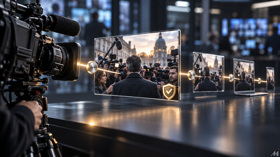 仏AFPとDalet、ニュース動画の来歴証明で提携　C2PA標準を配信ワークフローに統合へ