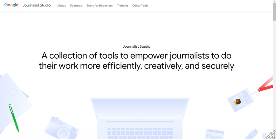 グーグルがジャーナリスト向けに２つのツールを含むJournalist Studioを発表