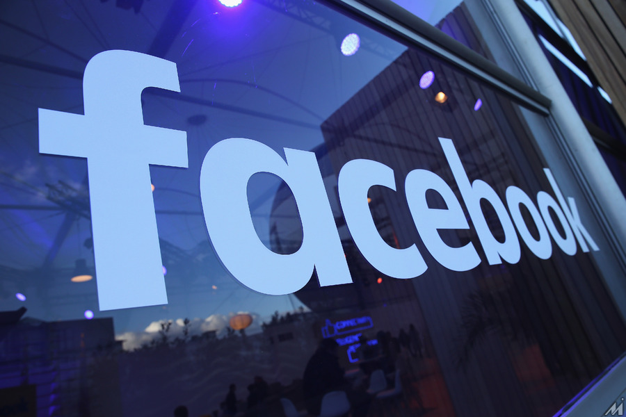 <p>BERLIN, GERMANY – FEBRUARY 24:  The Facebook logo is displayed at the Facebook Innovation Hub on February 24, 2016 in Berlin, Germany. The Facebook Innovation Hub is a temporary exhibition space where the company is showcasing some of its newest technologies and projects.  (Photo by Sean Gallup/Getty Images)</p>