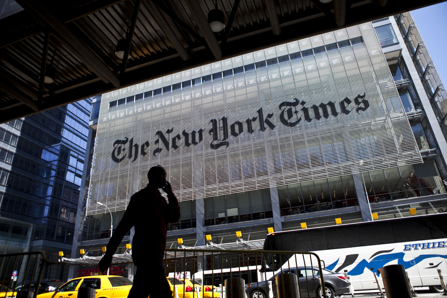 ニューヨーク・タイムズが１Qの決算を発表・・・有料購読者が450万人で過去最高