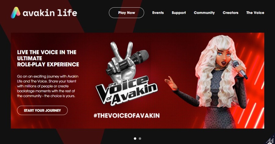 人気オーディション番組「The Voice」がメタバース版を開始・・・TikTok、3Dゲーム「Avakin Life」と連携