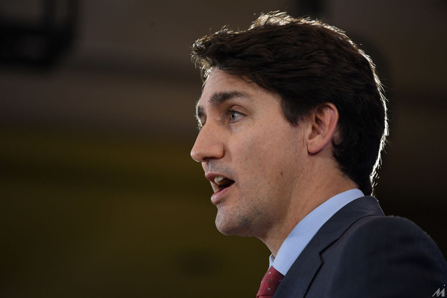<p>HERTFORD, ENGLAND – DECEMBER 04: Canadian Prime Minister Justin Trudeau gives a press conference in the media centre at the NATO summit held in the Grove hotel in on December 4, 2019 in Hertford, England. France and the UK signed the Treaty of Dunkirk in 1947 in the aftermath of WW2 cementing a mutual alliance in the event of an attack by Germany or the Soviet Union. The Benelux countries joined the Treaty and in April 1949 expanded further to include North America and Canada followed by Portugal, Italy, Norway, Denmark and Iceland. This new military alliance became the North Atlantic Treaty Organisation (NATO). The organisation grew with Greece and Turkey becoming members and a re-armed West Germany was permitted in 1955. This encouraged the creation of the Soviet-led Warsaw Pact delineating the two sides of the Cold War. This year marks the 70th anniversary of NATO. (Photo by Chris J Ratcliffe/Getty Images)</p>
